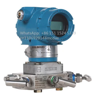 

for 3051T Smart Differential Pressure Transmitter Sensor 4-20mA Industrial Process Control Measurement for Oil Water