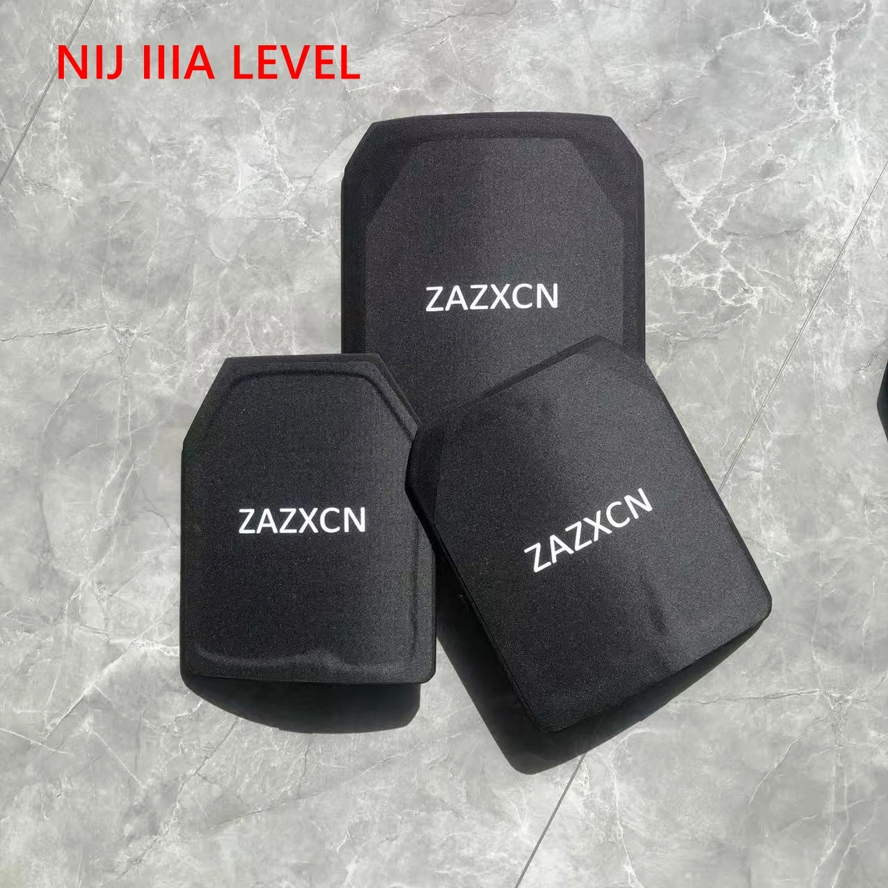 1 قطعة لوحة بولي ايثيلين مقاومة للرصاص لسترة السلامة الباليستية درع للجسم لوحات مركبة مضادة للرصاص لوحة NIJ IIIA تقف وحدها #1