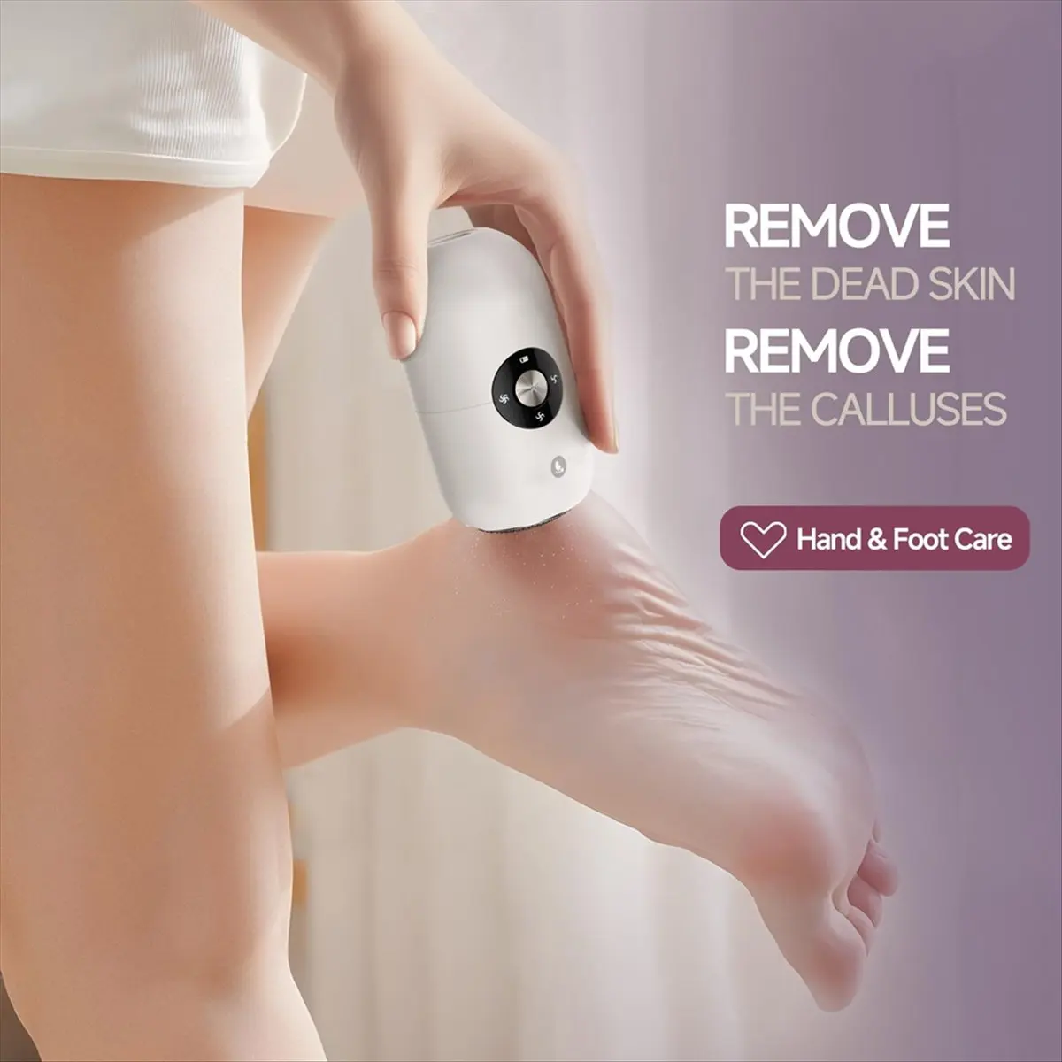 A768U Aug. Electric Foot Callus Remover for Men and Women Fully Automatic Foot Grinding Device Rechargeable Electric Foot File