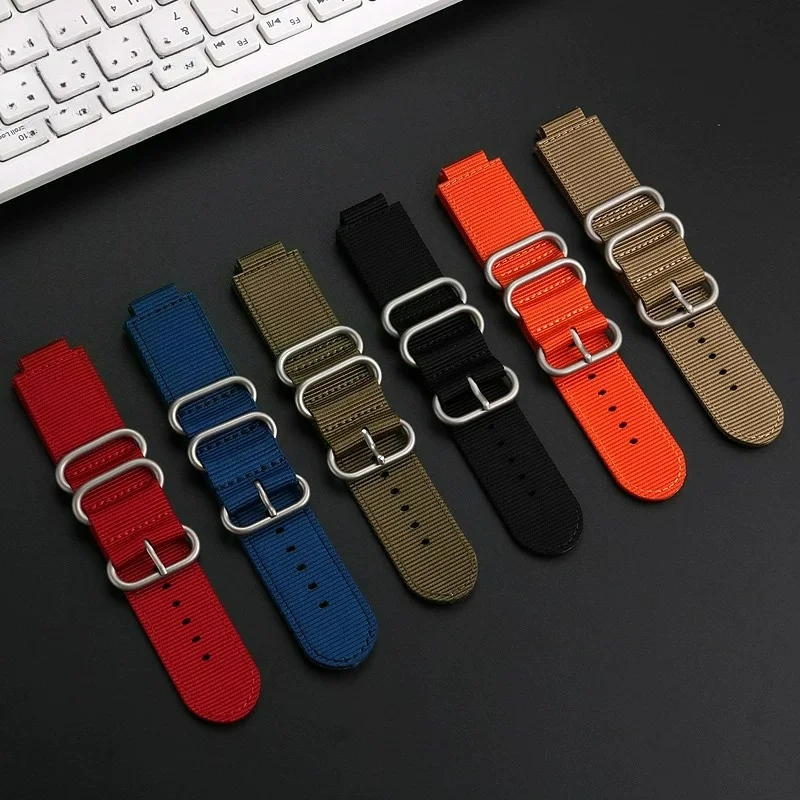For Timex Watch with Tidal Compass Strap T2N721 T2N720 Nylon Strap