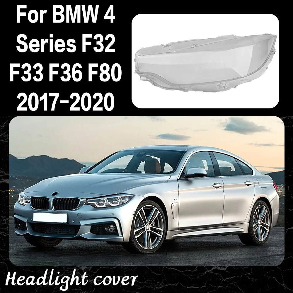 

Headlamp Cover Headlight Shell Lens Glass Replace Original Lampshade For BMW 4 Series M3 M4 F32 F33 F36 F80 2017 2018 2019 2020