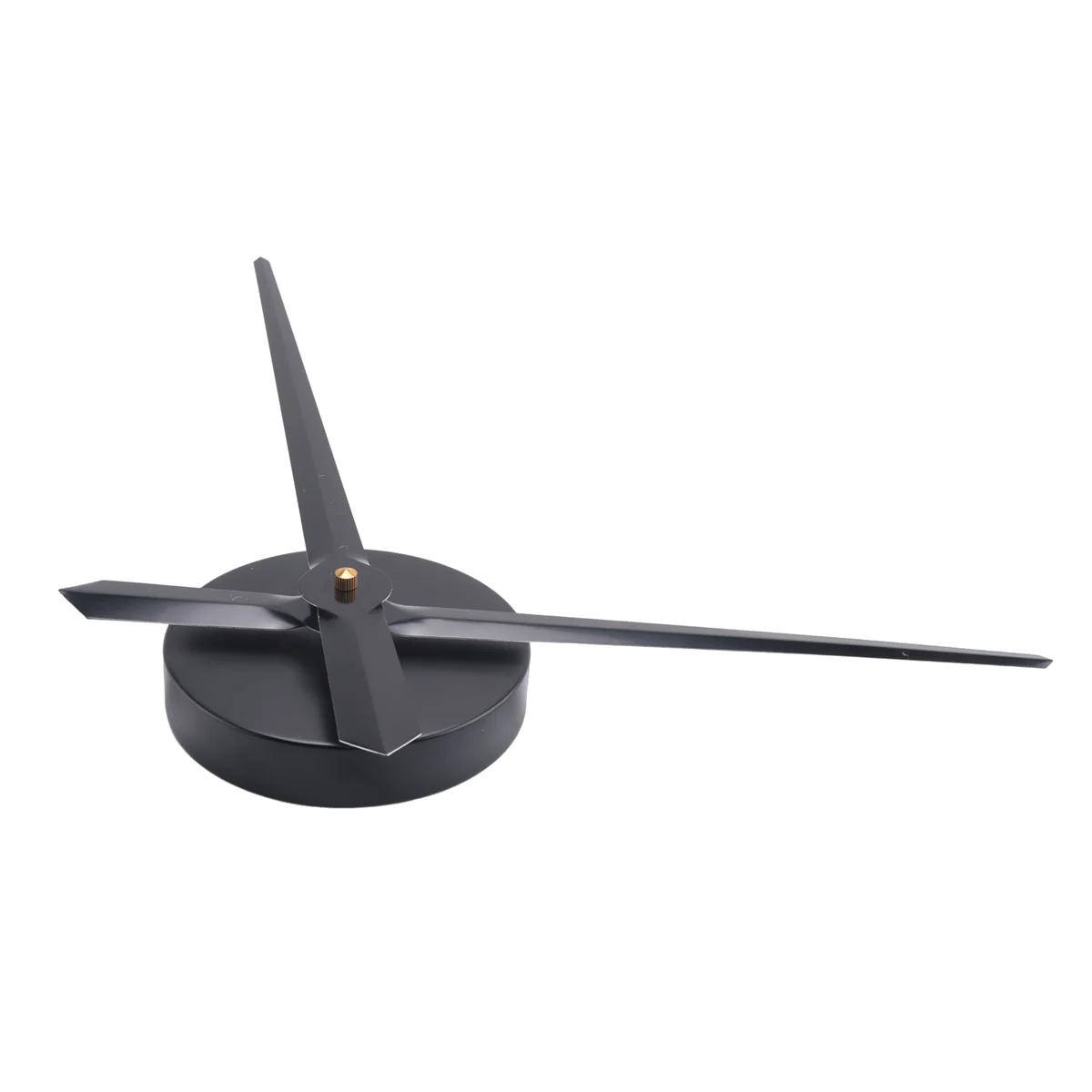 Innovative! 3D Clock Hands,DIY Large Clock Movement Mechanism Needles,Wall Accessories Part Replacement,Black