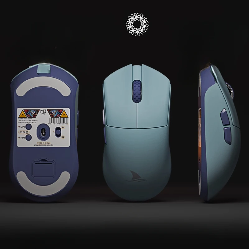 

M3 PRO Mouse Cutom Wireless Bluetooth 2.4G Tri-mode Game Specific Gaming Mouse RGB 2600dpi PAW3395 Sensor 8k Gamers Design