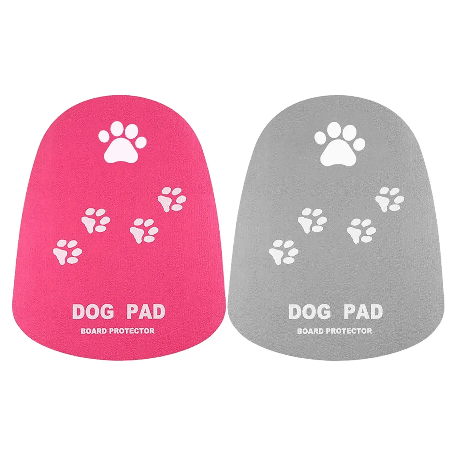 Hunde-Paddleboard-Matte aus PVC, Wasserdicht, Tragbar, Pfotenmuster-Design, Sicherheitsmatte für Boote, Skimboards, Kanus, Poolstufen und Wasser