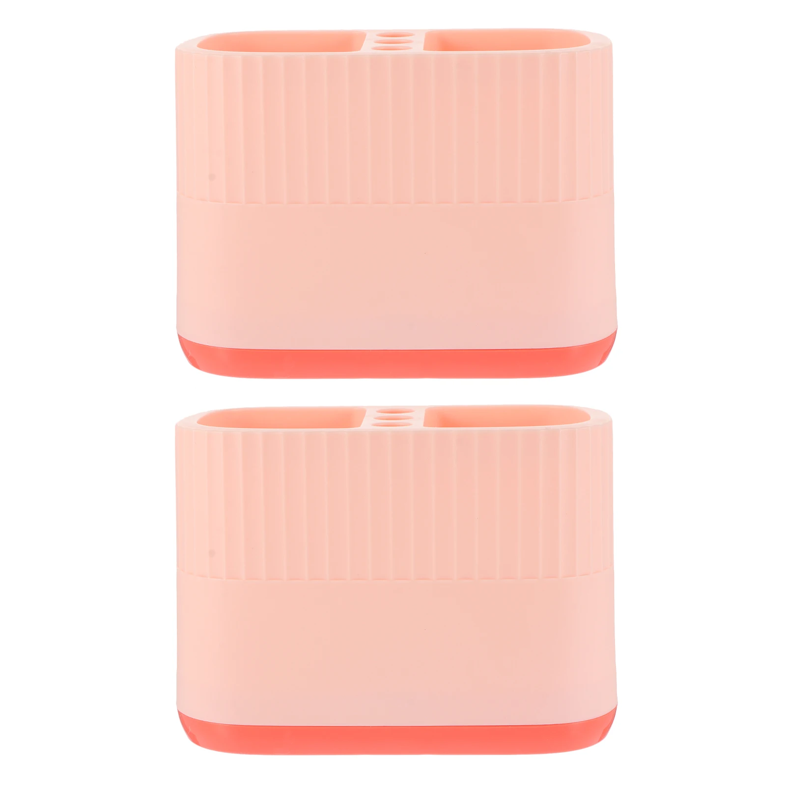 

2Pcs Storage Desktop ganizer Multi grid Container Desktop Brush Container for Stationery Jewelry Pen Pen Holder Box Makeup