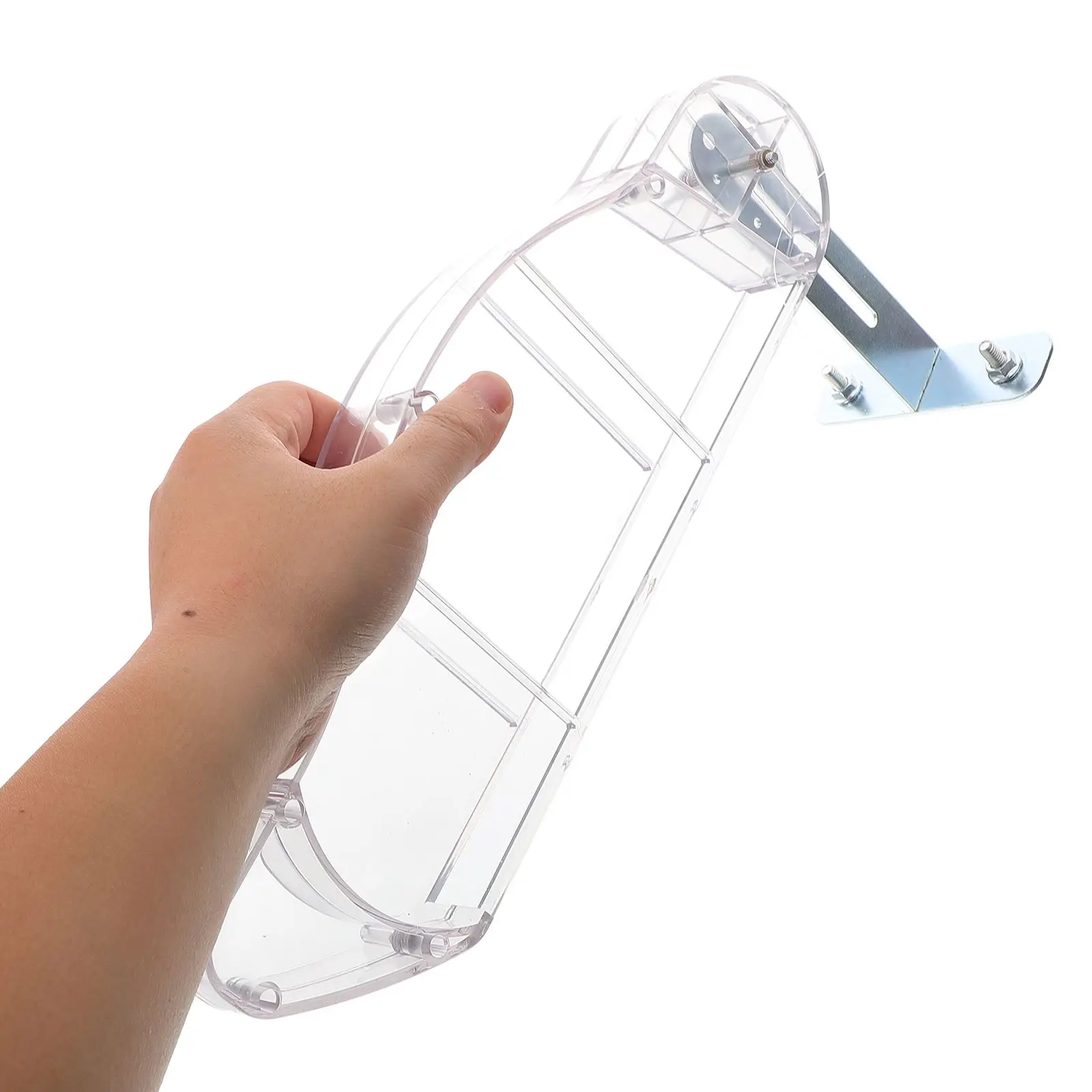 Tafelzaag Stofkap Tafelzaag Accessoire Rond Transparant Plastic Beschermend