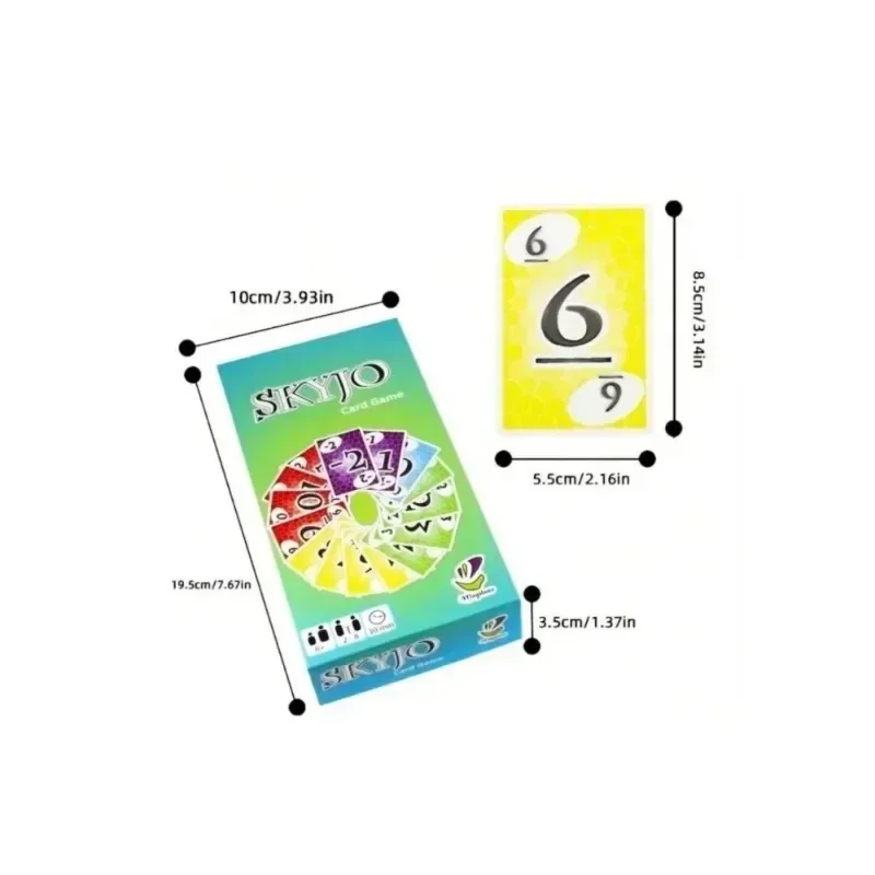 SKYJO by Magilano -The entertaining card game for kids and adults. tertaining and exciting hours of play with friends and family