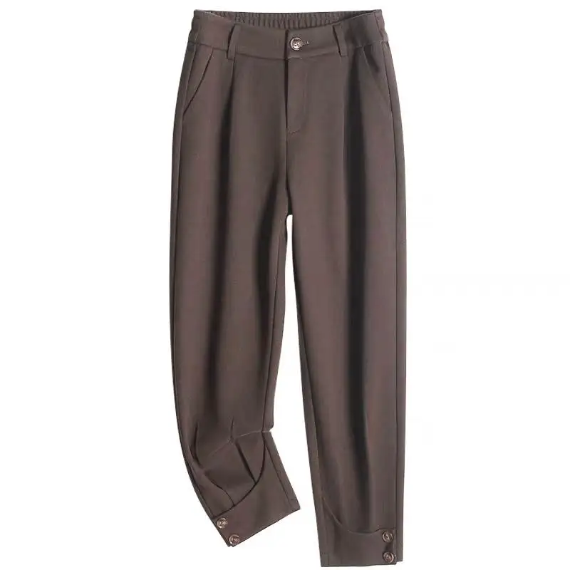 plus Size Harlan Pants Autumn Winter Slimming Trousers for Women Casual Comfortable Fit Leggings Large Size Faion Trend