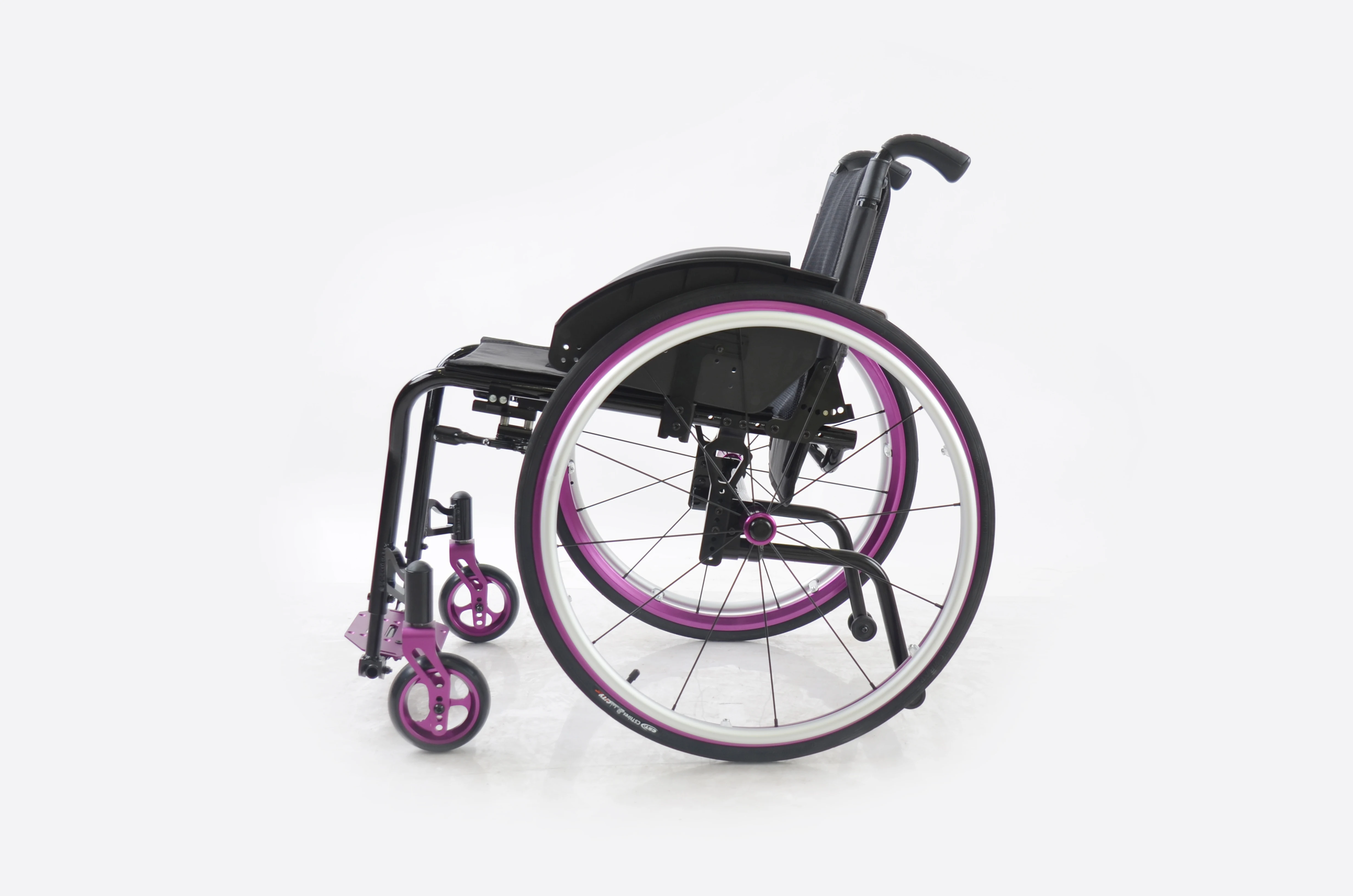 Lightweight Folding Manual Wheelchair with Adjustable Backrest