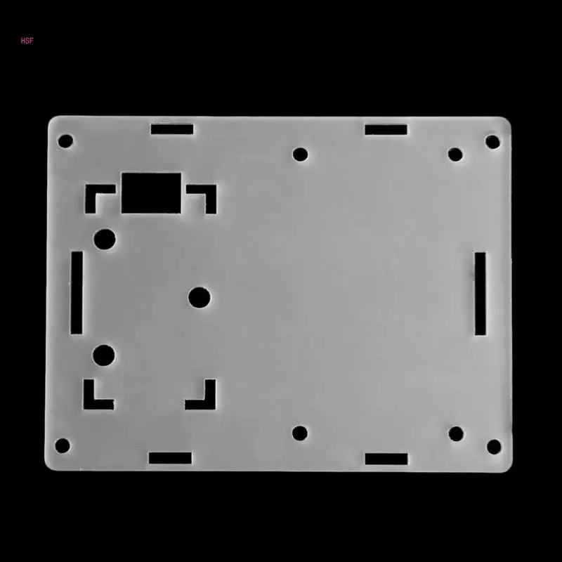 LCR-T4 Perumahan Transistor Akrilik Bening untuk Casing untuk Perumahan Cangkang Bagian DIY Lig