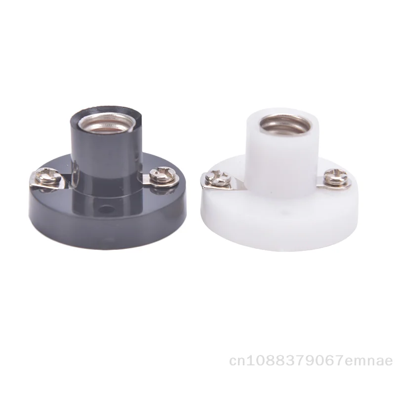 【xxx】E10 Screw Holder DIY Flat Lamp Bases Physics Electric Beads Testing Parts[ZYS]