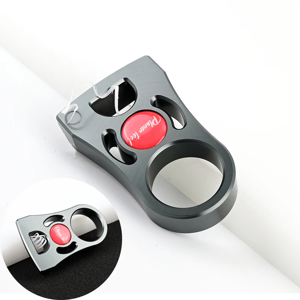 FOSHIO Metal Deburring & Trimming Tool for Acrylic Paper Film Application Sharp Blade Woodworking Edge Chamfering Hand Planer