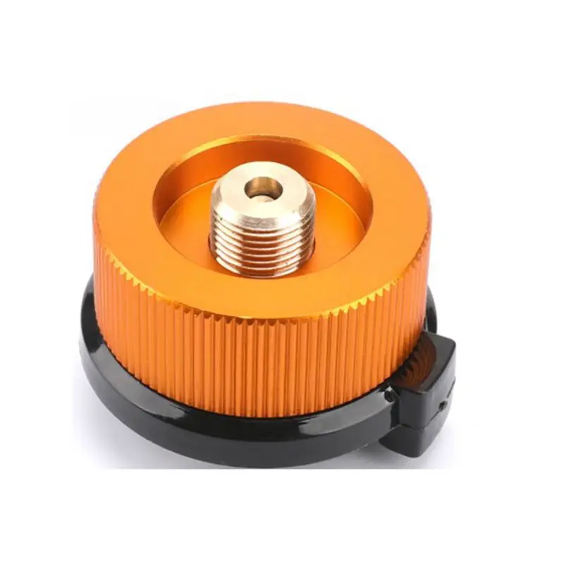 

10Pcs outdoor camping furnace, split burner conversion head, conversion device, long gas tank gas furnace conversion head conver