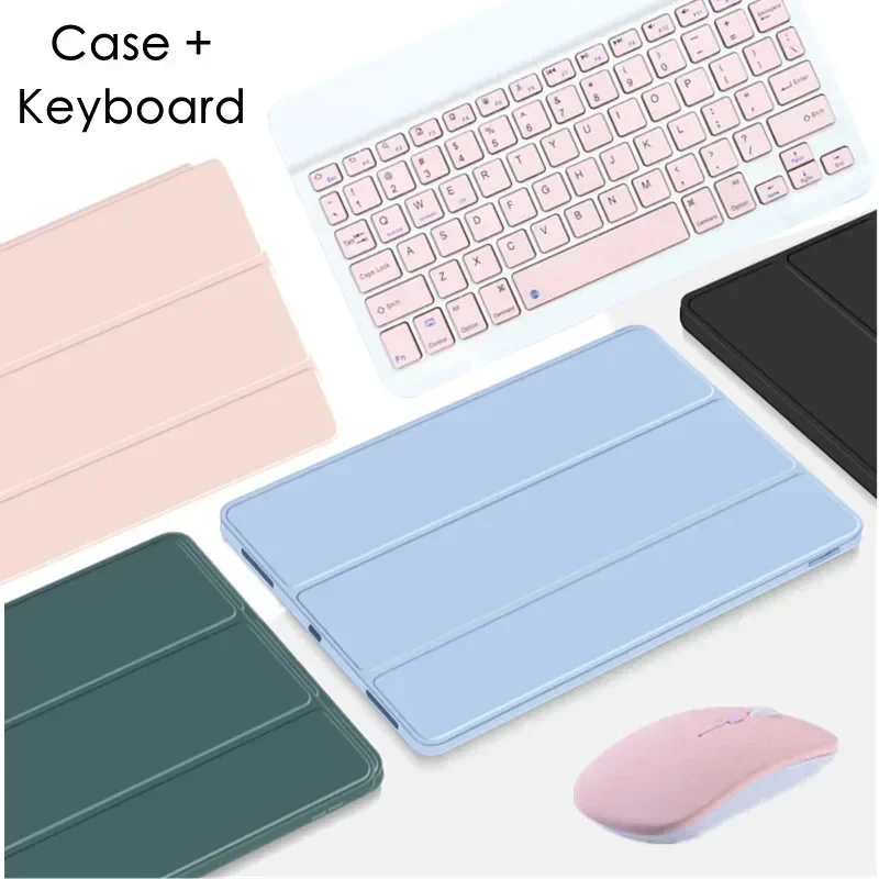 capa teclado para samsung galaxy tab capa silicone para tablet russo e espanhol s9 fe 11 01