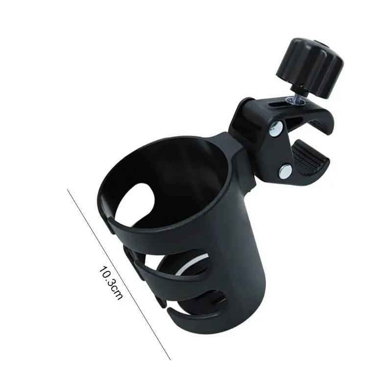 1Pc Baby Stroller Cup Holder Universal Bottle Rack & Milk Cup Stand for Bike, Wheelchair & Walker, Travel Essential for Parents