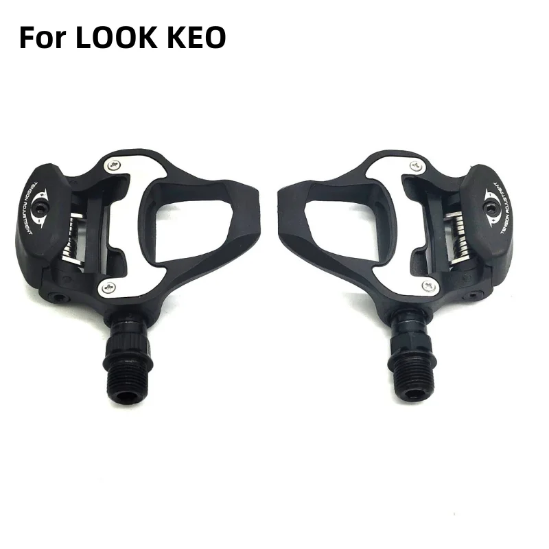 Road Bike Pedals Suitable forLookKeo/ShimanoR550 Self-locking Professional Bike Pedal with Cleats Bike Pedal Bicycle Accessories