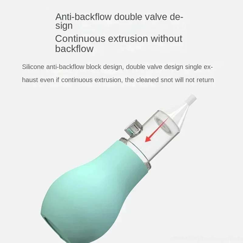 ทําความสะอาดจมูกเด็กเครื่องช่วยหายใจจมูกเด็ก Professional Syringe Nasal Irrigator ซักผ้าจมูกเด็กสําหรับเครื่องมือดูแลเด็กของขวัญใหม่