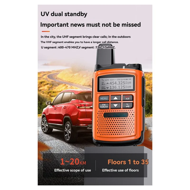 

A37T-Мини Двухсегментный домофон ЖК-дисплей Ручной мини-парикмахерская Салон красоты Парикмахерская FM Маленькое устройство