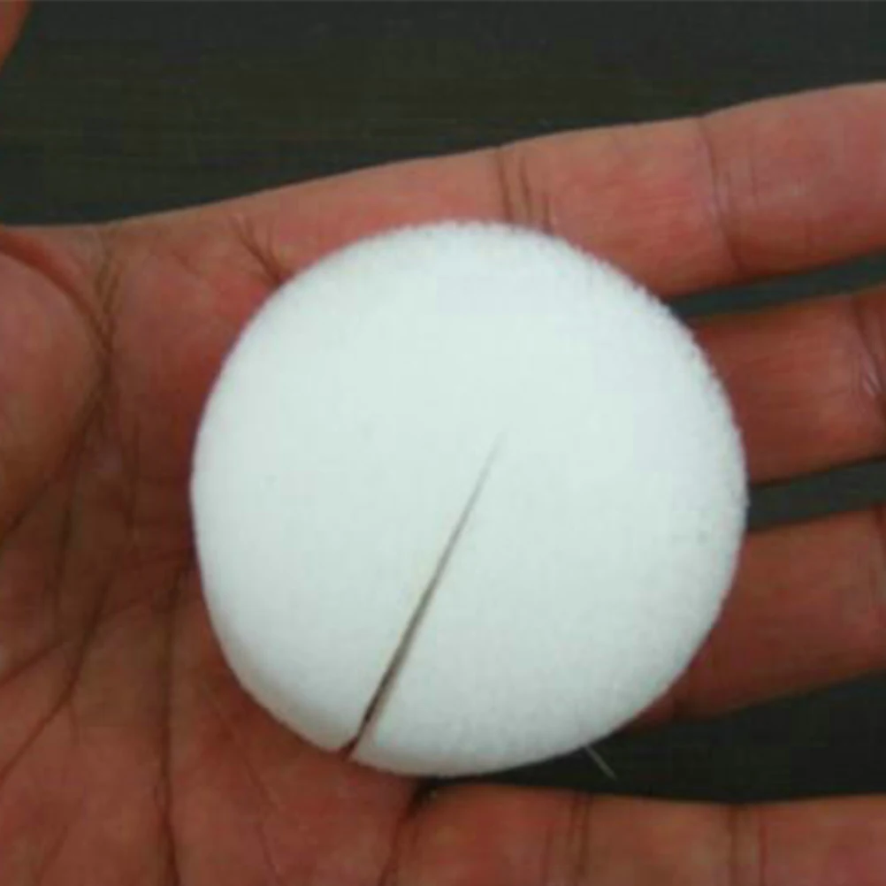 50 pezzi spugna per piantare bianca 44 mm tessuto a rete per coltivazione fuori suolo per una migliore respirazione forniture per giardinaggio idroponico ad alto rendimento