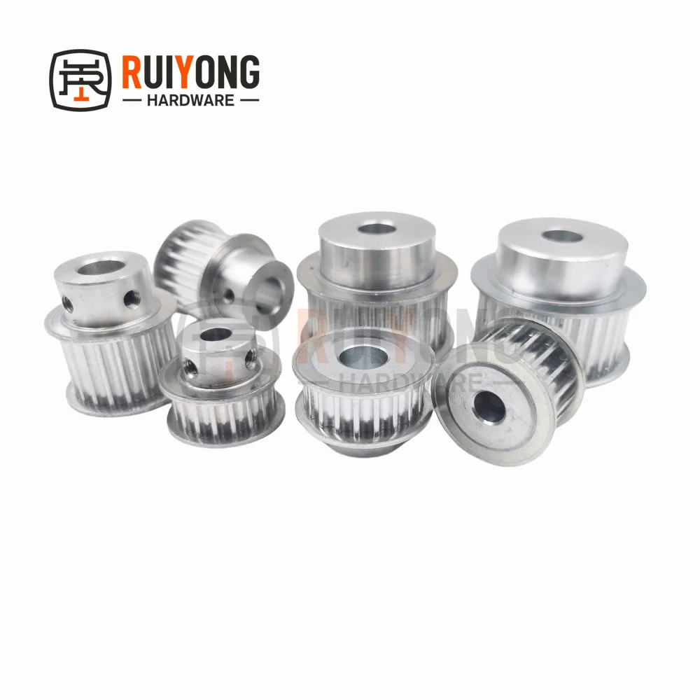 17T/19T/21T/23T/27T/29Teeth HTD 5M Timing Pulley  BF Type 5M Synchronous Wheel for Belt Width 15/20mm Bore 5-19mm