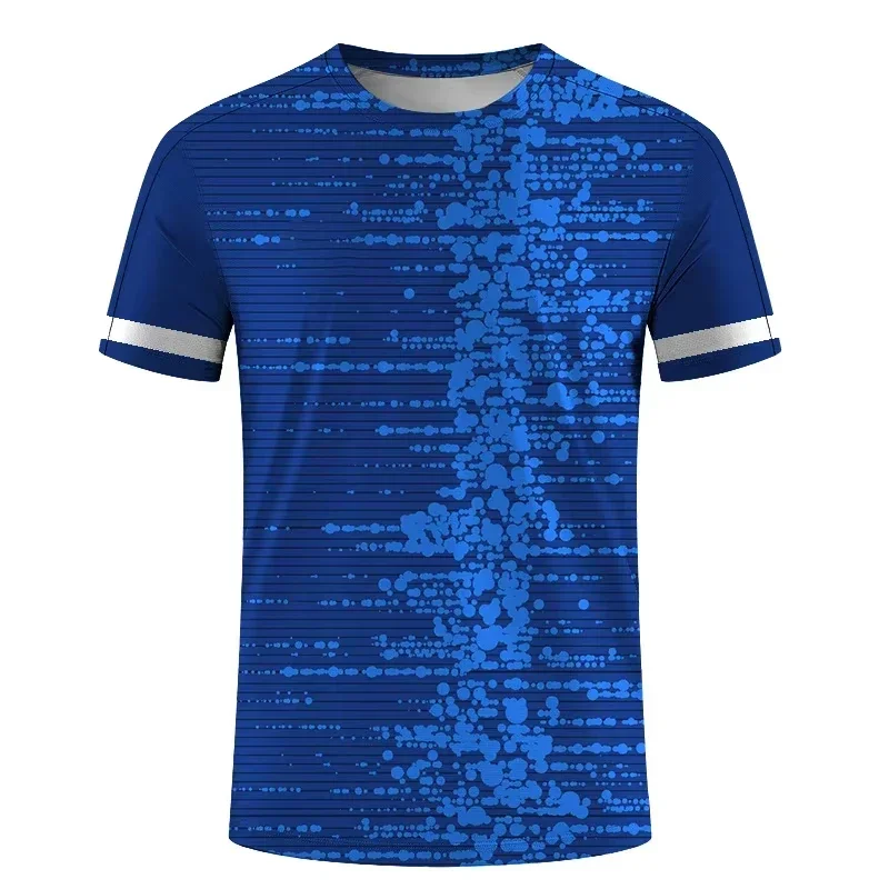 Men Polyester 3D Print T Shirt Green Diagonal Scratch Graffiti Pattern O Neck Short Sleeve Athletic Sports Tees For Outdoor