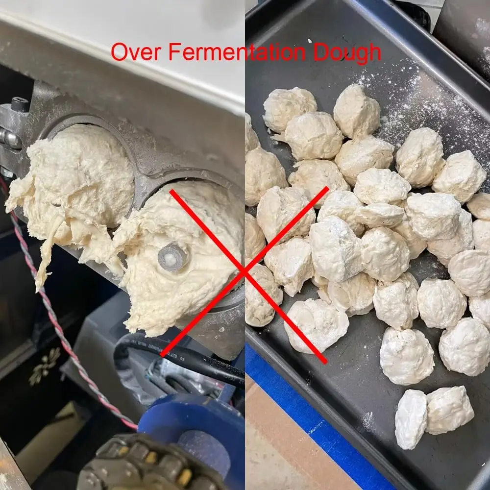 آلة تقسيم العجين مقسم العجين مستدير عالي الكفاءة قاطع العجائن صنع كرة البيتزا