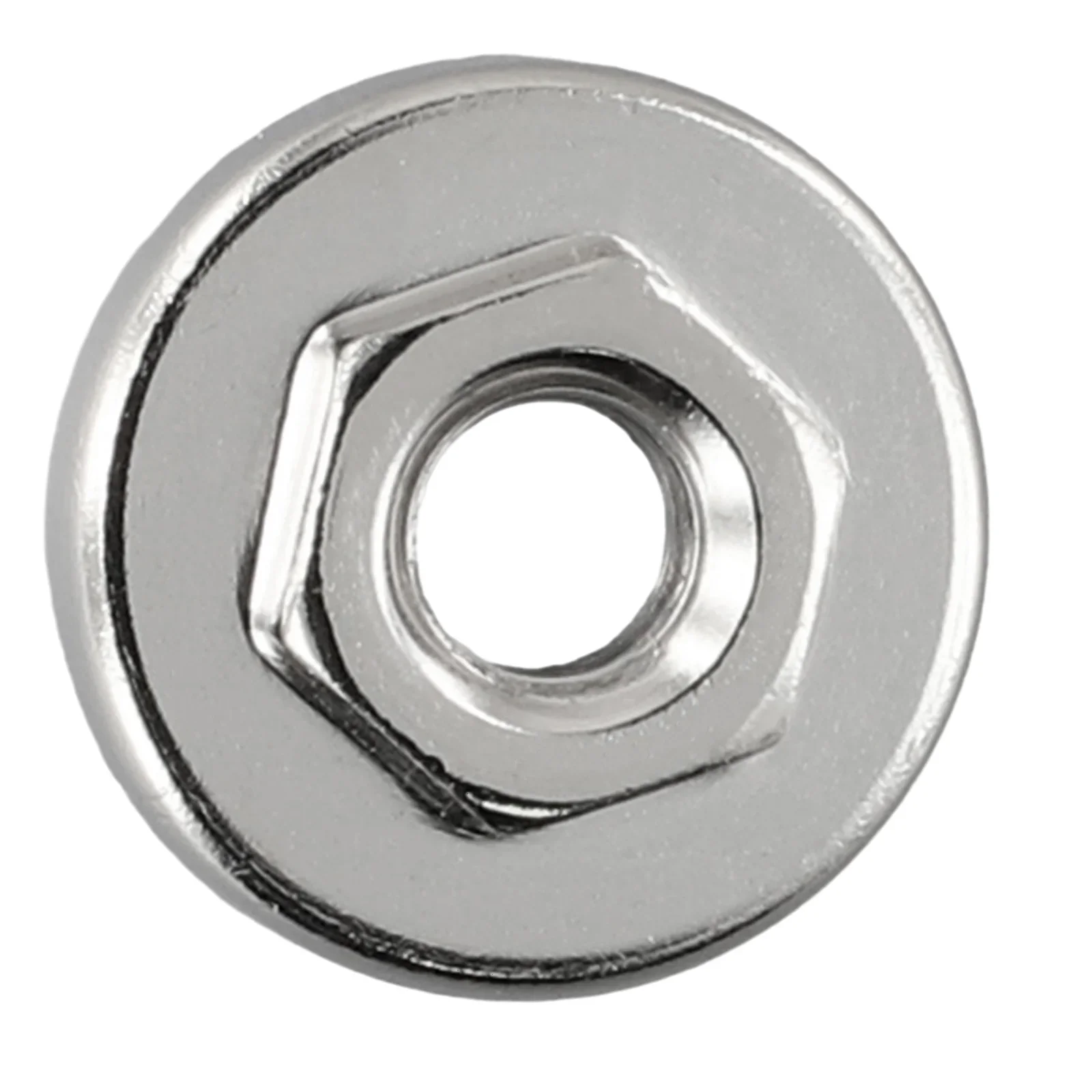 New Practical Angle Grinder Nut Replace Quick Clamp Locking Plate Non-slip Replacement Stainless Steel 1 Piece