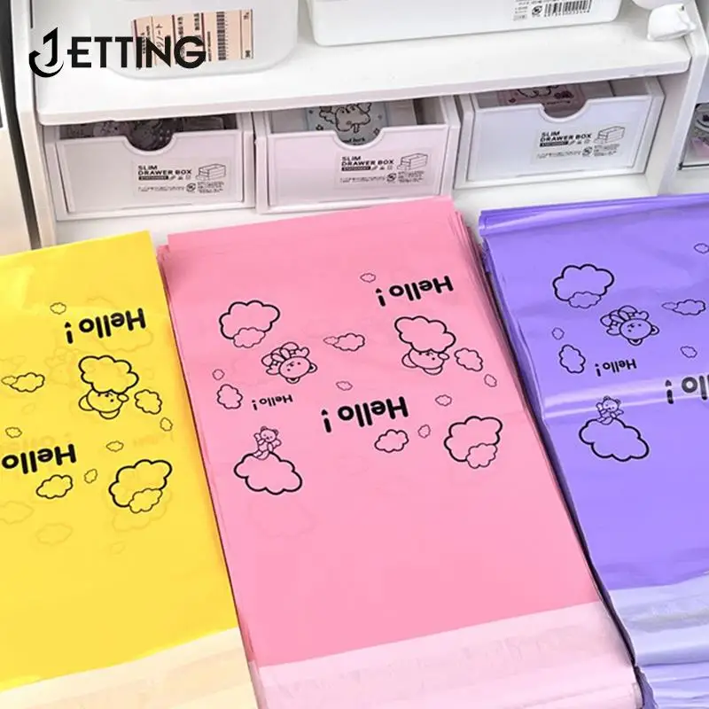 10pc Pink Waterproof Self Adhesive Seal Pouch Shipping Mailing Bag Colorful Bear Courier Bag Envelope Packaging Bag