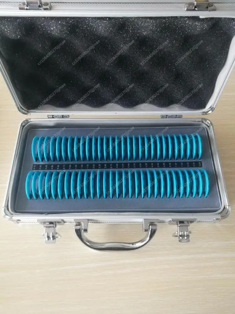 

For CE Optometry Accessories Ophthalmic Prism Lens Set 58 pcs Plastics Rim Must-Have