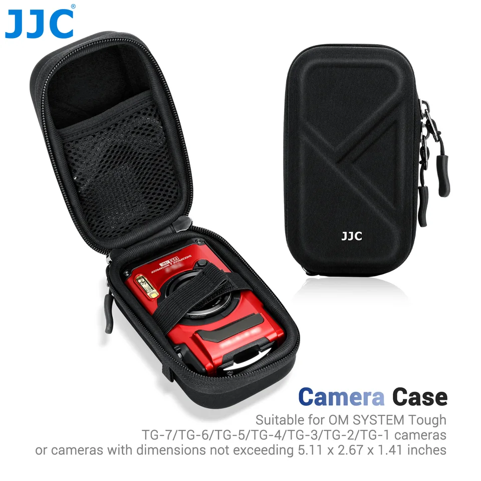 JJC コンパクトカメラポーチ オリンパス TG-7 TG7 TG-6 TG6 TG-5 TG-4