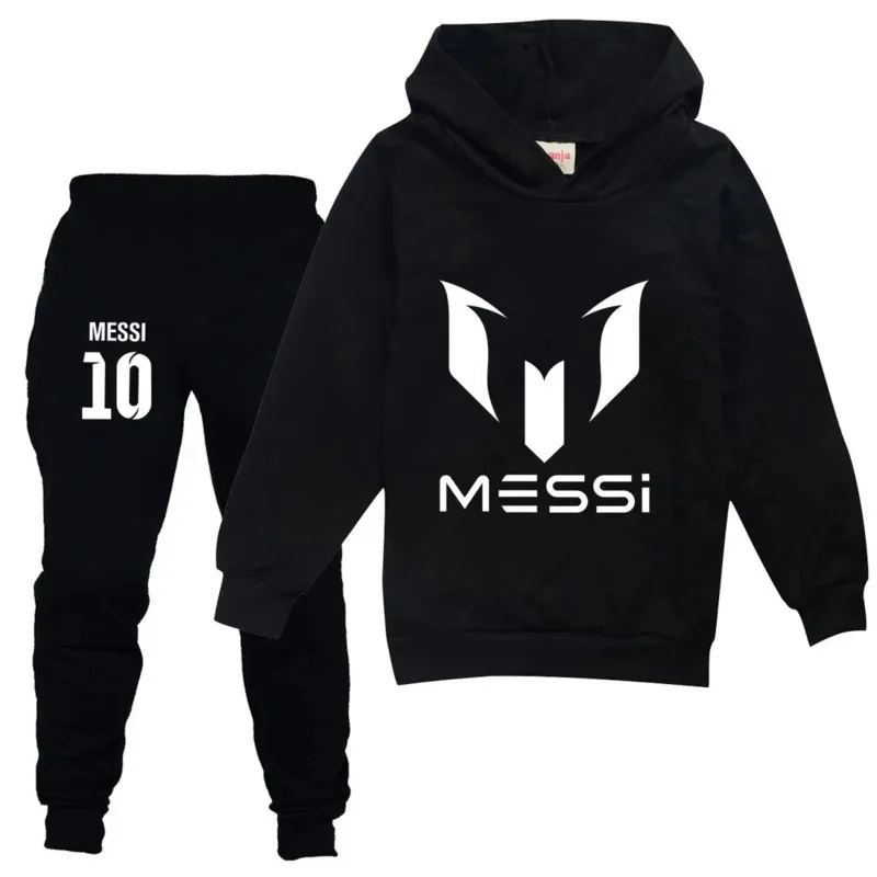 

Messing Boys Girls Clothing Sets Children Fashion Hoodies and Pant Set Kids Clothing Spring Autumn Sports Suit Tracksuit