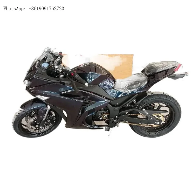 سرعة الكبار 150 كم/ساعة ودراجة نارية كهربائية طويلة المدى 150 كم محرك متوسط 10000 وات #2