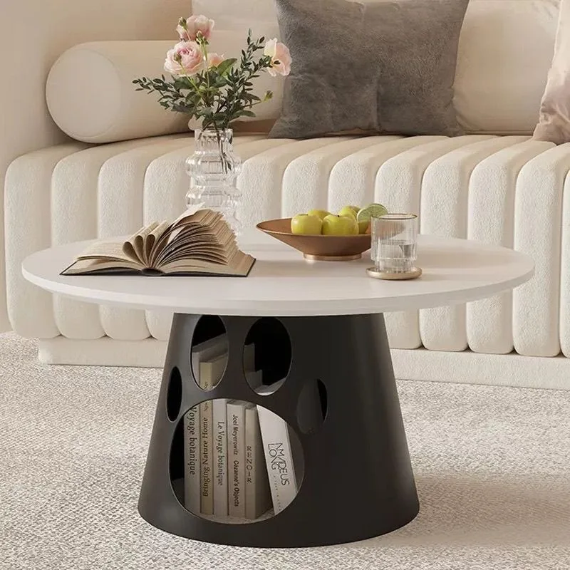 Pet shop round creative personality can be stored Internet celebrity coffee table