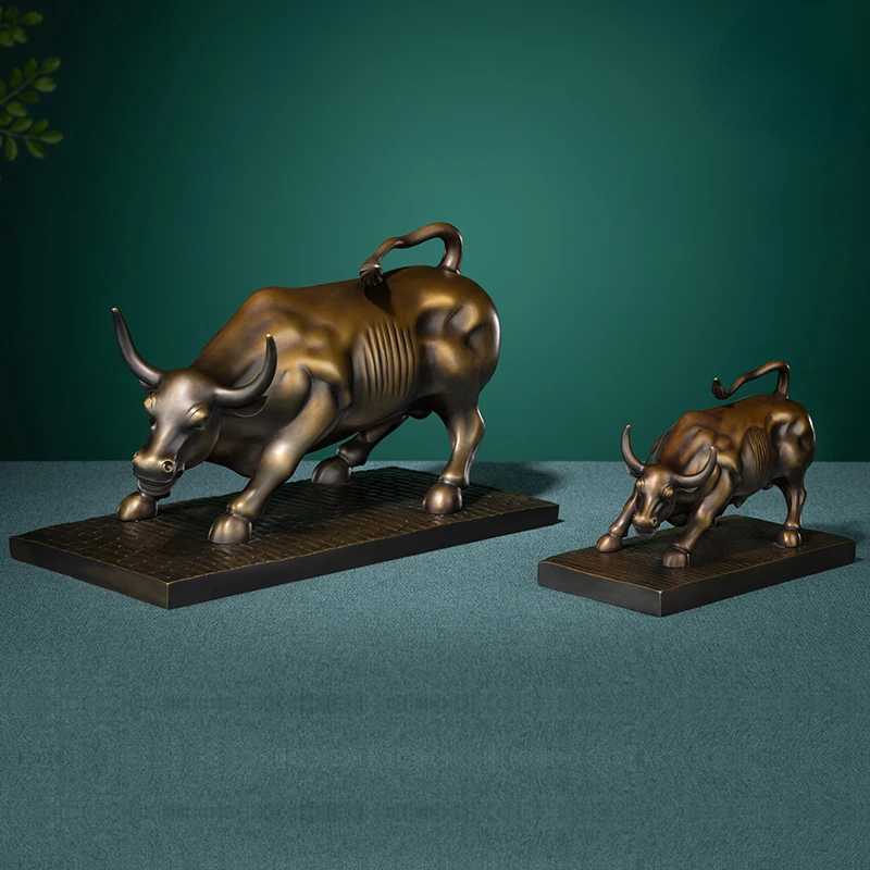 All-Copper Ornaments Walker Street Cow Home Ornament Crafts Ornament