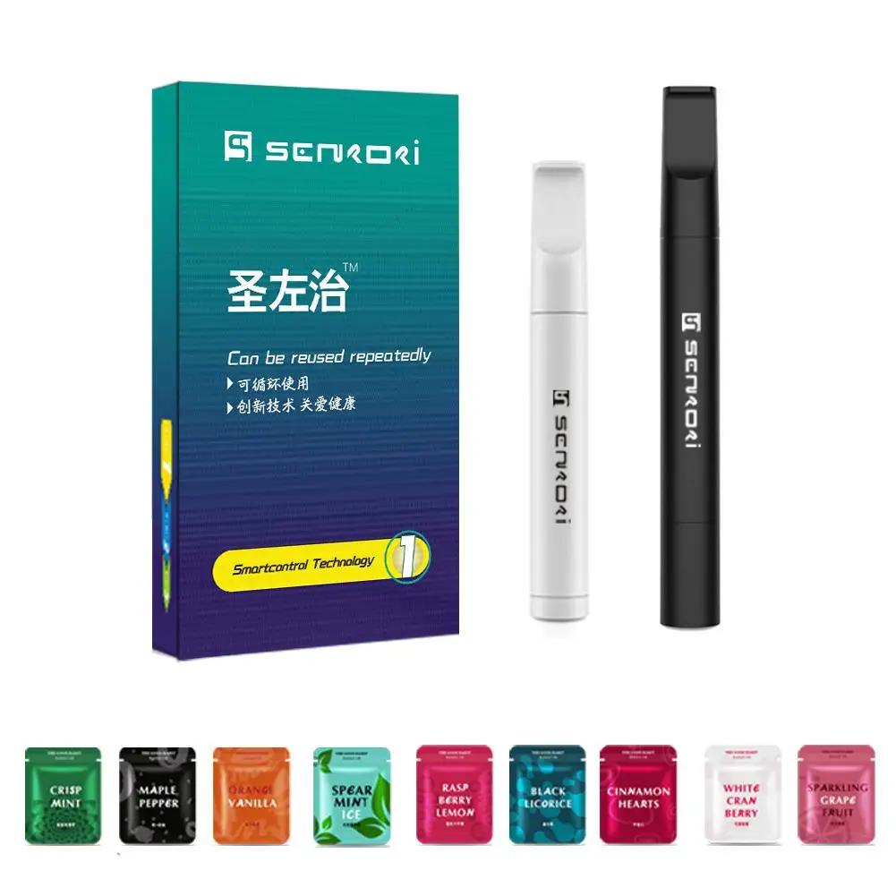 9 Flavors Cigarette Replacement Stick Replace Filter Element Assisted Smoking Cessation Quit Smoking Partner Health Helper