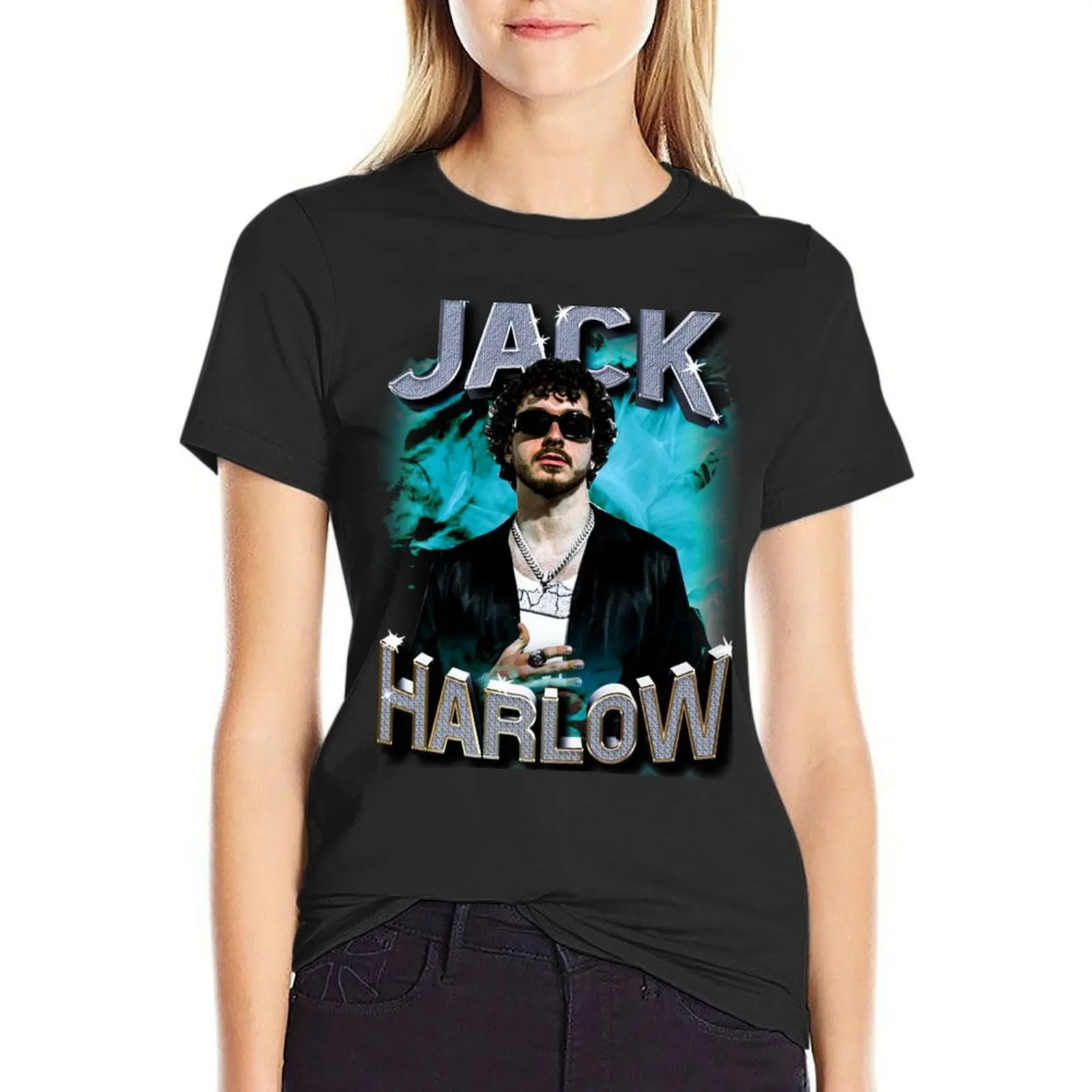 Jack Harlow Active T-Shirt lady clothes kawaii clothes t shirt dress Women