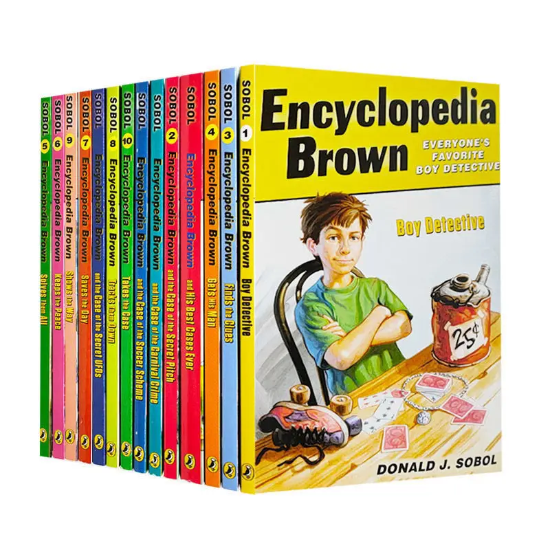 Imagem -01 - Childrens Chapter Fiction Books Enriqueça Sua Estante Enciclopédia Marrom Inglês 15 Volumes childrens chapter fiction books enriqueca sua estante enciclopedia marrom ingles 15 volumes 01