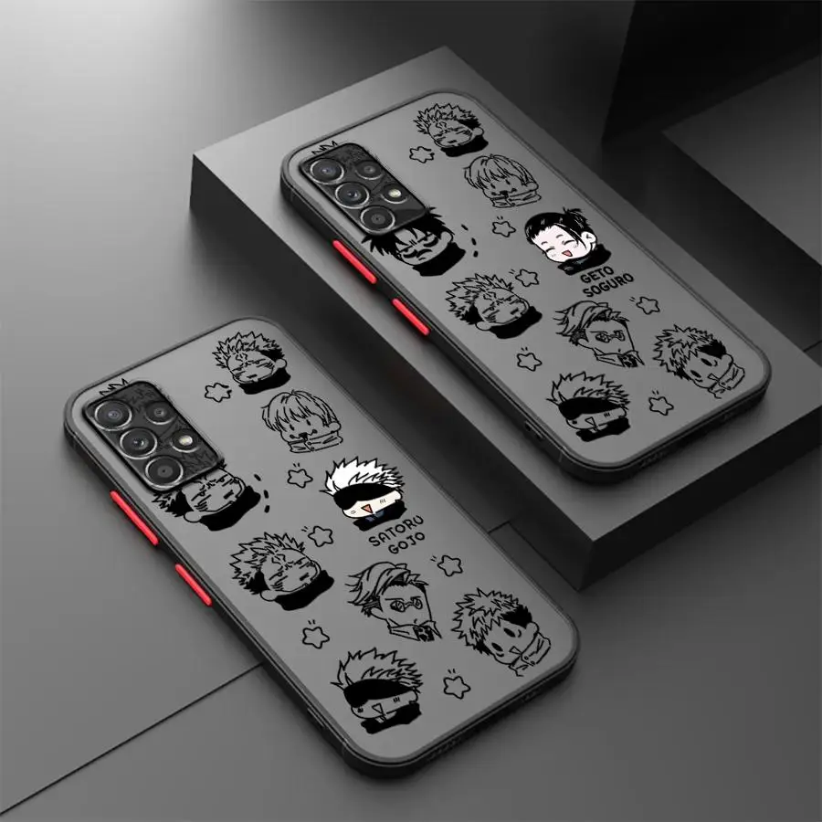 Cool Jujutsus Kaisens Case for Samsung Galaxy A57 A54 A56 A55 A14 A23 A17 A52 A53 A72 A35 A33 A37 A34 A36 A16 A15 Phone Cover