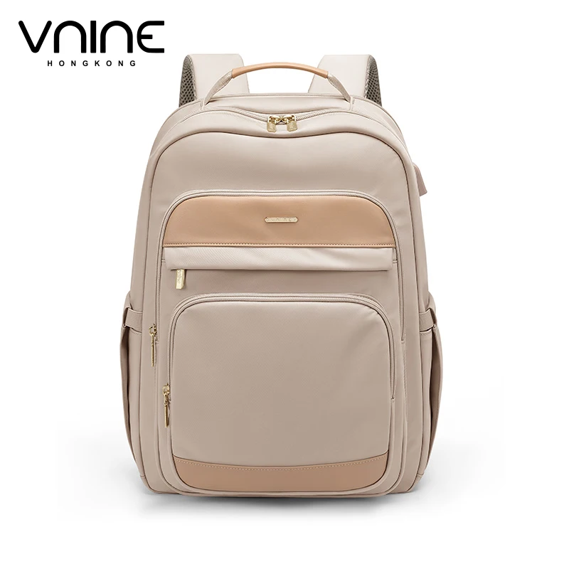 V.NINE Womens Backpack Bags Large Capacity Laptop 15 6 inch Backpack Woman Multipocket Anti Theft Back Pack Travel with usb Port