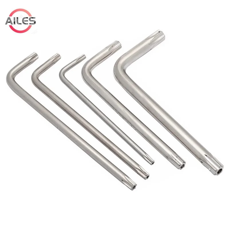 

Six Lobe Torx Head Tamper Proof Security Bolt Key Wrench T10 T20 T25 T30 T40 T45 T50 Carbon Steel Alloy Box End Wrench