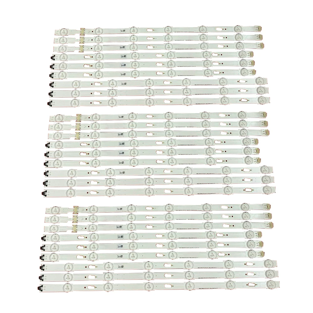 

New 27pcs/kit LED Backlight Strip for Samsung UN75MU6300 UN75JU6500 V5DU-750DCA-R1 V5DU-750DCC-R1 BN96-34763A 34764A 34765A