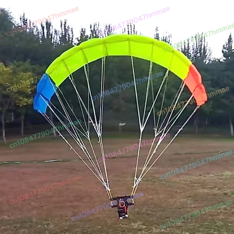 

1m RC Powered Paraglider 1.0 Walk The Dog or Kids Flying Parachute Bright Model Flying Paraglider Model Toys