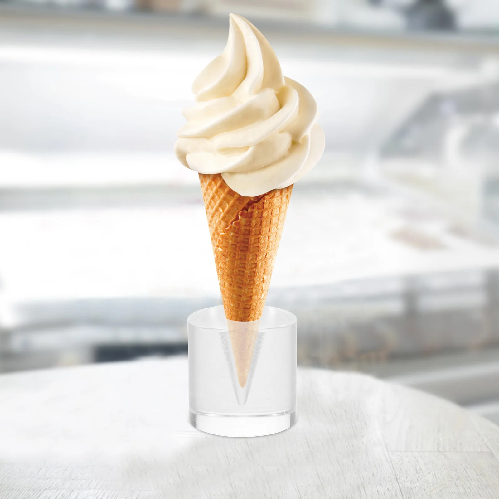 

Ice Cream Cone Stand Food Display Stands Cake Holder Support Halloween Cupcake Bracket