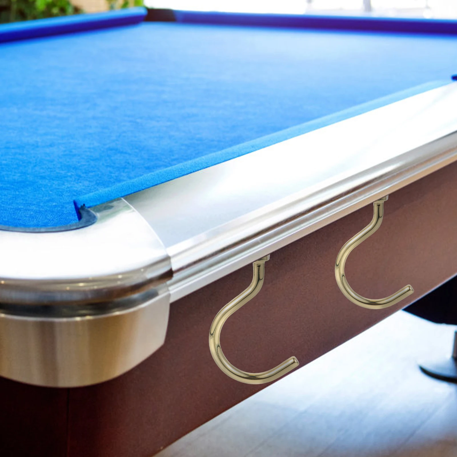 1 مجموعة قوي البلياردو جديلة هوك مقاومة للاهتراء السنوكر الجدول هوك سهلة التركيب استبدال بركة ملحق البلياردو التبعي #4