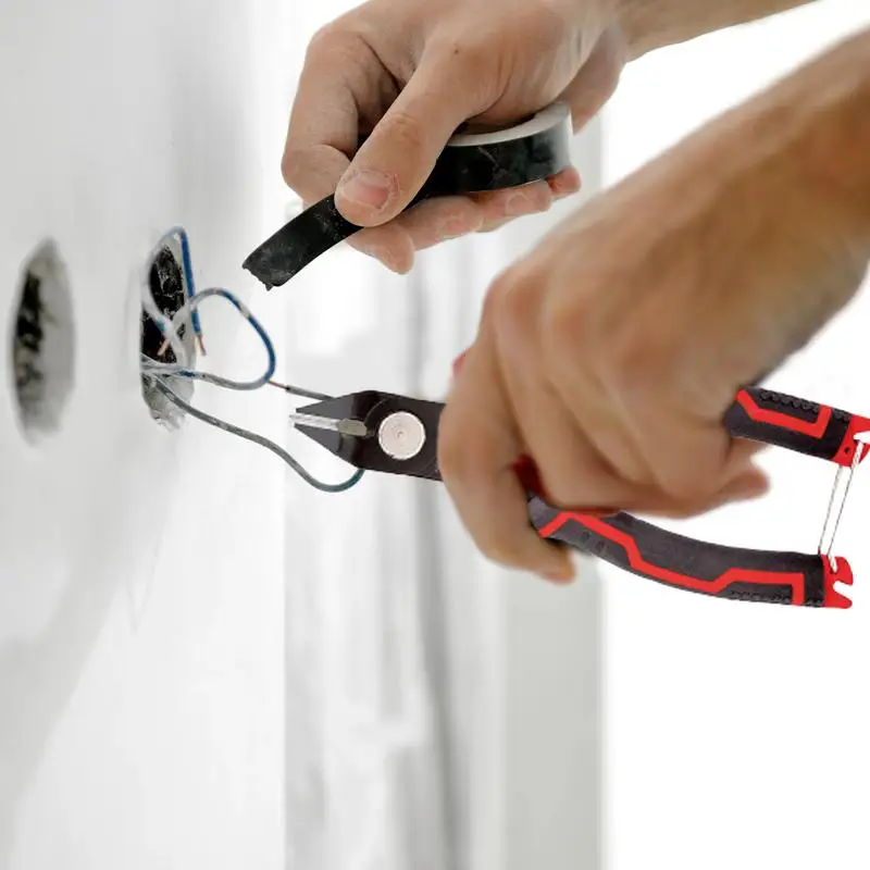 Alicates Pelacables de 6 pulgadas, cortador de pelado automático, prensado de cables, herramientas de reparación de electricista, herramienta pelacables, herramientas manuales
