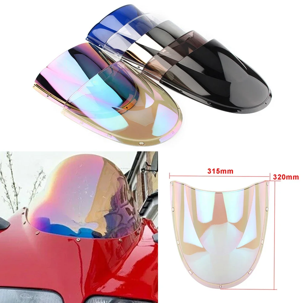 Motorcycle Double Bubble Windshield Deflector Protector Wind Screen For Ducati 748 916 996 998 1994-1998 1999 2000 2001 2002