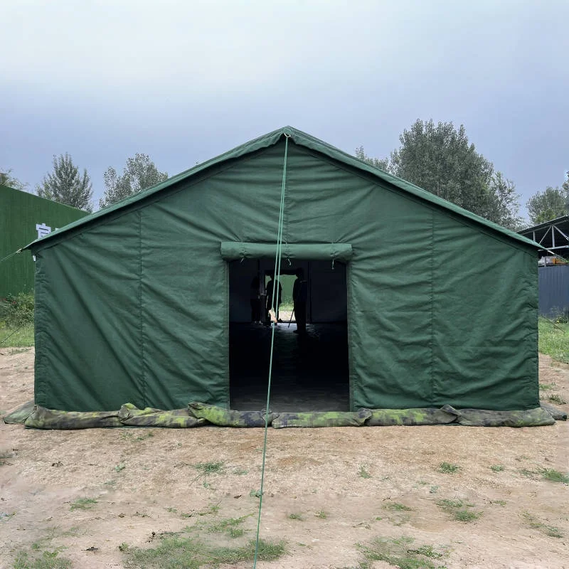 خيمة تخييم شتوية كبيرة بإطار معدني من الصين للمأوى في البرية #3