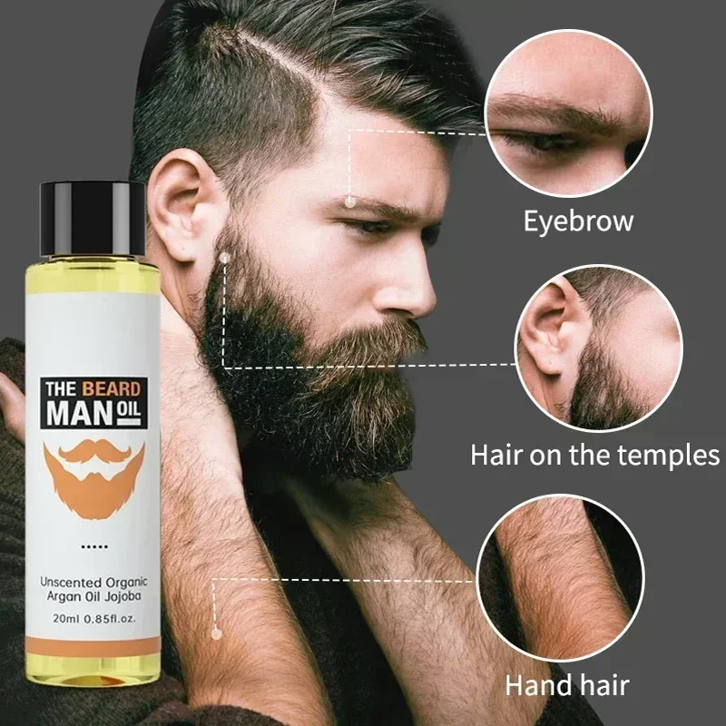 

Beard Growth Oil for Men Hair Growth Products Thickener Nourishing Beard Grooming Treatment Beard Care Hair Loss Product