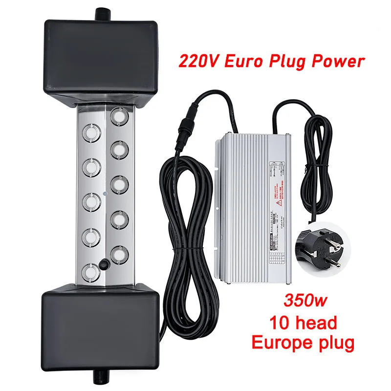 110 V/220 v 4/6/8/10/12 Hoofd Ultrasone Mist Maker Fogger Rvs luchtbevochtiger Kas Voor Hydrocultuur Hoge Kwaliteit