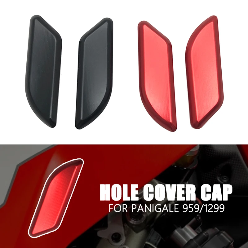 

For Ducati PANIGALE 959/1299 Mirror Chassis Code Cap Base Block Panigale 1299S 2015-2019 2018 2017 Rear View Mirror Hole Cover